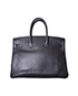Hermes Birkin 35, back view